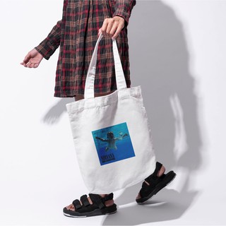 Túi vải canvas in hình Nirvana - Nevermind (Album cover)