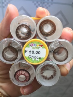 Lens màu chocco không độ 55k