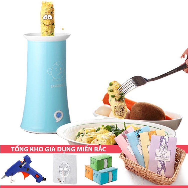 [Tổng Kho Sỉ] Máy Làm TRỨNG CUỘN Xúc Xích J6 - Máy Chiên Rán Tự Động Kiểu Mới Một Màu