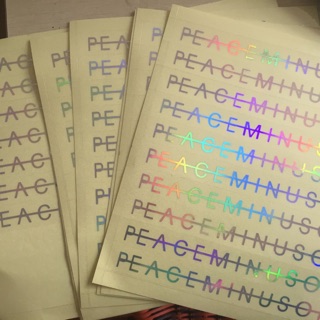 STICKER DÁN PHẢN QUANG PEACEMINUSONE GD BIGBANG