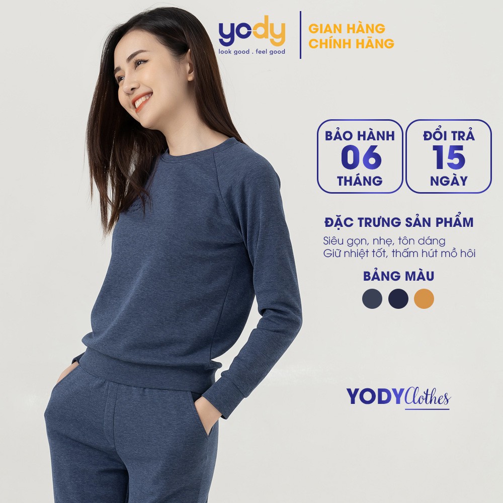 YODY đồ bộ nữ thu đông dài tay cao cấp BTN3092 #8