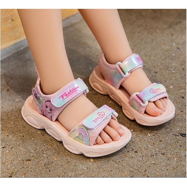 Dép sandal bé gái hàn quốc_TT380