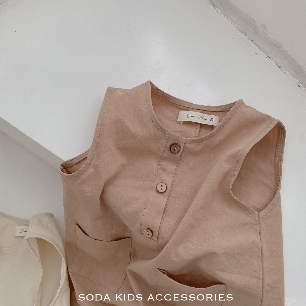 [Mã SKAMA8 giảm 8% đơn từ 300k] (Hàng thiết kế) Body lửng 03 cúc gỗ | BigBuy360 - bigbuy360.vn