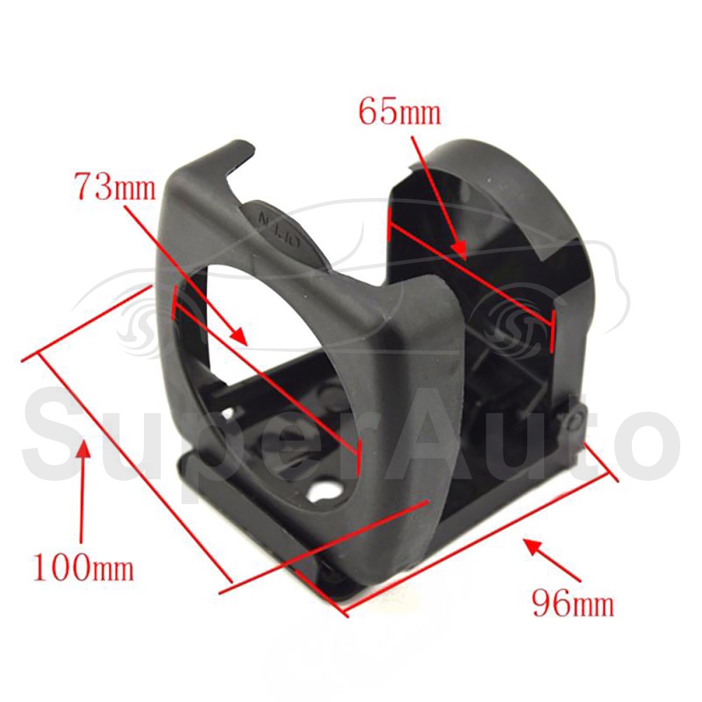 SuperAuto Giá Đỡ Cốc Nước Trên Xe Hơi Dụng Giá Đỡ Chai Nước Gắn Xe Hơi Tiện Lợi Phụ KiệN Ô Tô