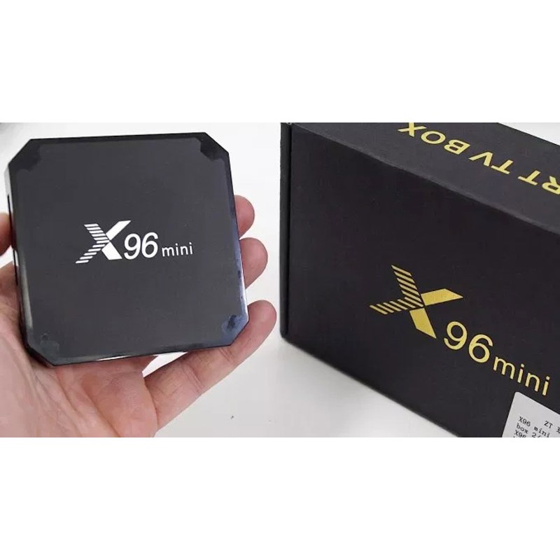 Đầu thu tv box X96mini xem 4K 3D video Android tv box android 10  xem YouTube S905L RAM 2G