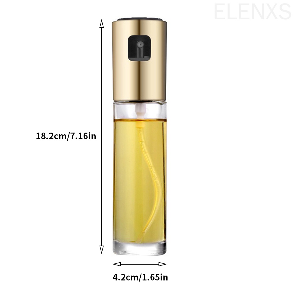 Bình xịt dầu ăn làm món nướng dung tích 100ml bằng thủy tinh sử dụng tiện lợi cho nhà bếp