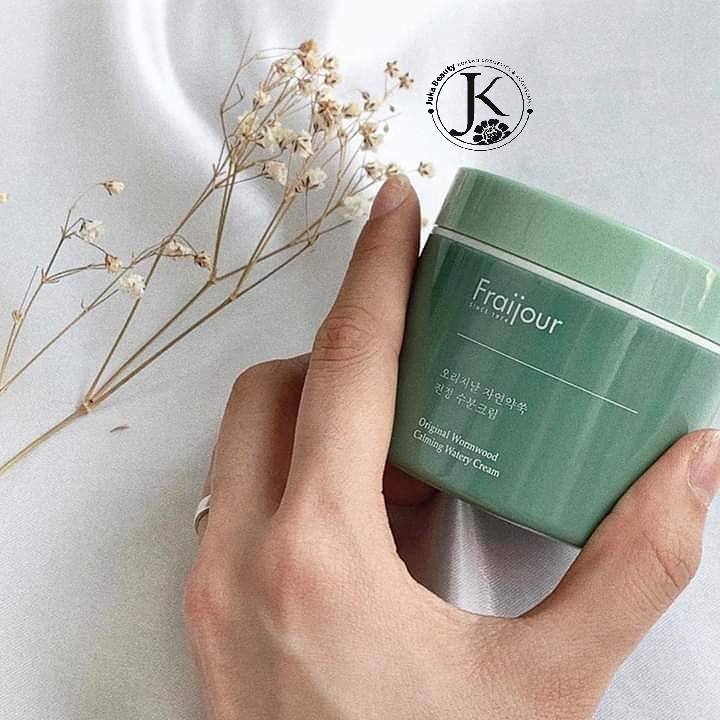 Kem dưỡng thảo mộc Fraijour Original Herb Wormwood Calming Watery Cream 100ml