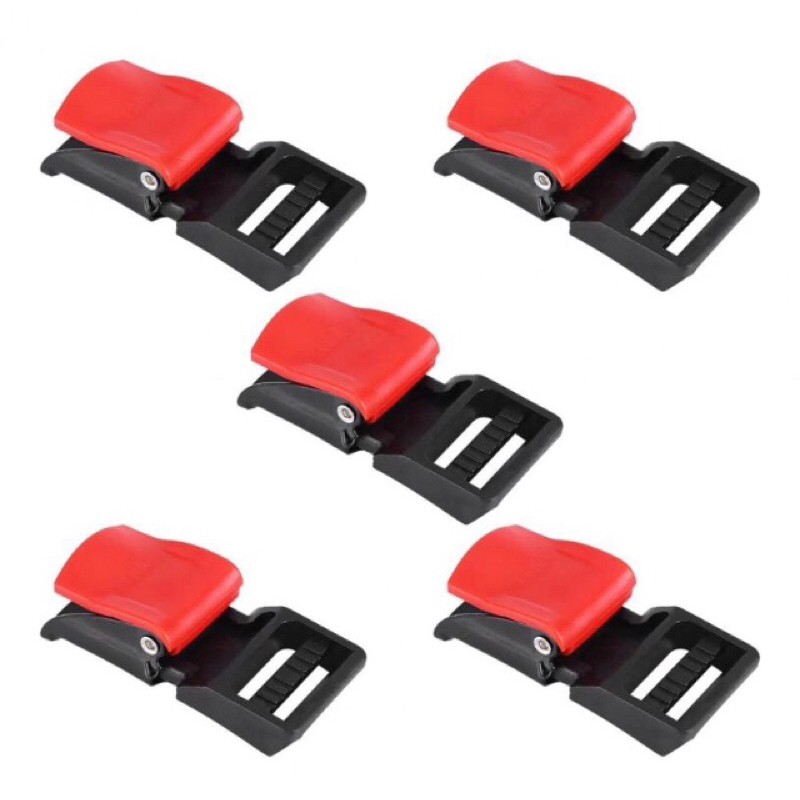 Bộ 5 cái khoá cài quay nón bảo hiểm