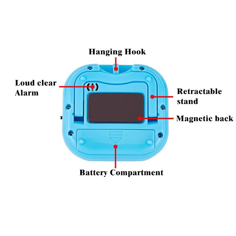 Đồng Hồ Bấm Giờ Nấu Trứng Màn Hình Lcd