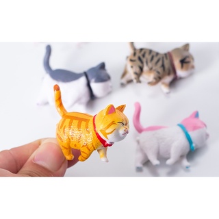 Các bé mèo dễ thương trang trí bàn làm việc, bàn học, tủ sách trang trí ô tô