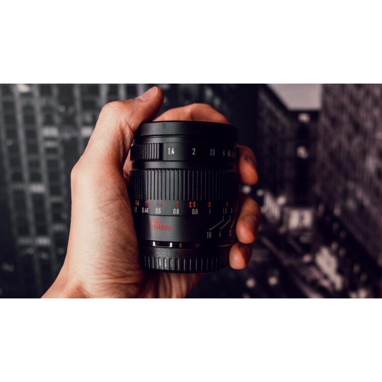 [SẴN] Ống kính 7Artisans 55mm F1.4 Mark II (Đời 2) - Lens chân dung xóa phông cho Fujifilm, Sony, Canon EOS M và M4/3