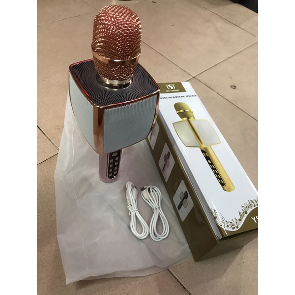 Micro Karaoke Bluetooth Cầm Tay,Âm Thanh Chuẩn