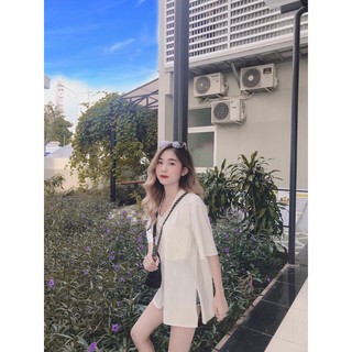Áo phông xẻ tà xuân hè 2019