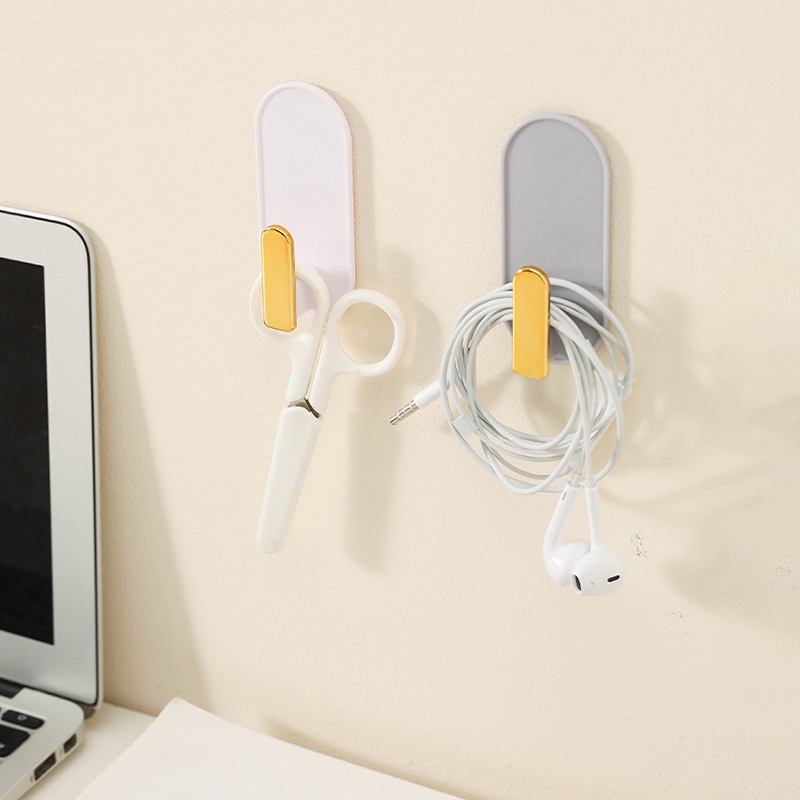 Móc Dán Tường Không Cần Khoan Chịu Lực Tốt Tiện Dụng Cho Nhà Bếp/Phòng Tắm