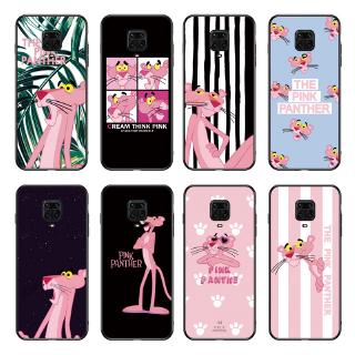 Ốp điện thoại TPU mềm in hoạt hình báo hồng đáng yêu cho Xiaomi Redmi 10X 4G/Redmi 10X Pro 5G/Note 9S Pro Max