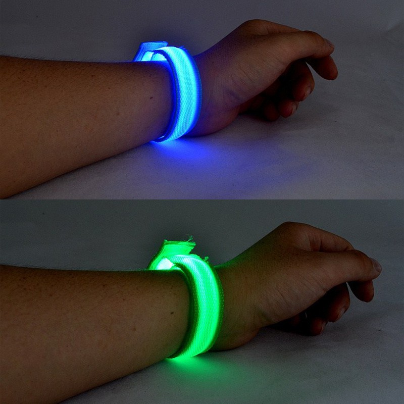 Vòng Đeo Tay Phát Sáng, Vòng Đeo Tay Đèn Led, Vòng Tay Led,Ánh Sáng Rực, Sử Dụng Pin