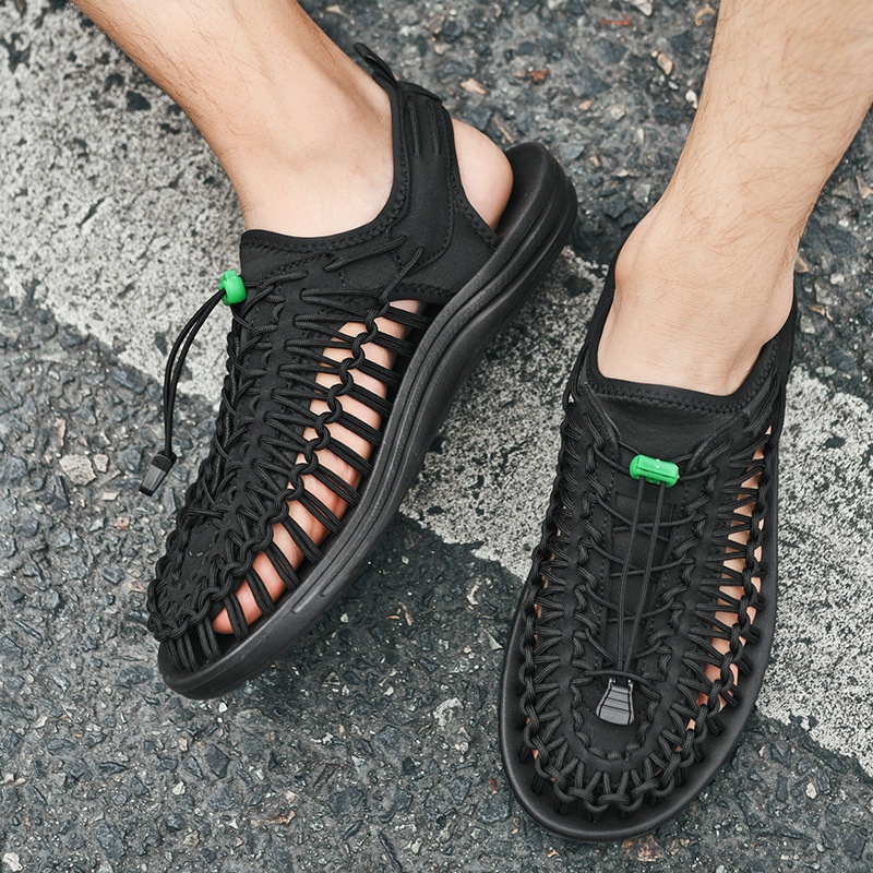 Giày Sandal Bad Under Black A218