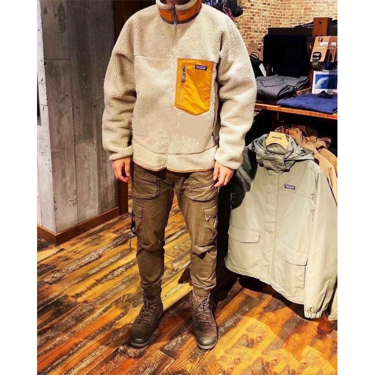Áo khoác lông cừu nam Patagonia Classic Retro-X Fleece Áo khoác mùa đông chất liệu lông cừu cao cấp giữ nhiệt cực ấm