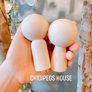 Búp bê gỗ 9-10cm- [Giá tại xưởng]