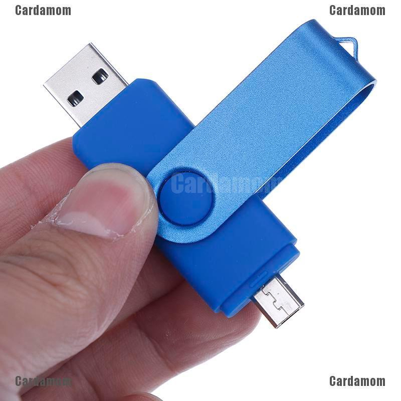 Đầu đọc thẻ nhớ USB 2.0 16Gb đa năng 2 trong 1 dành cho OTG Phone Laptop