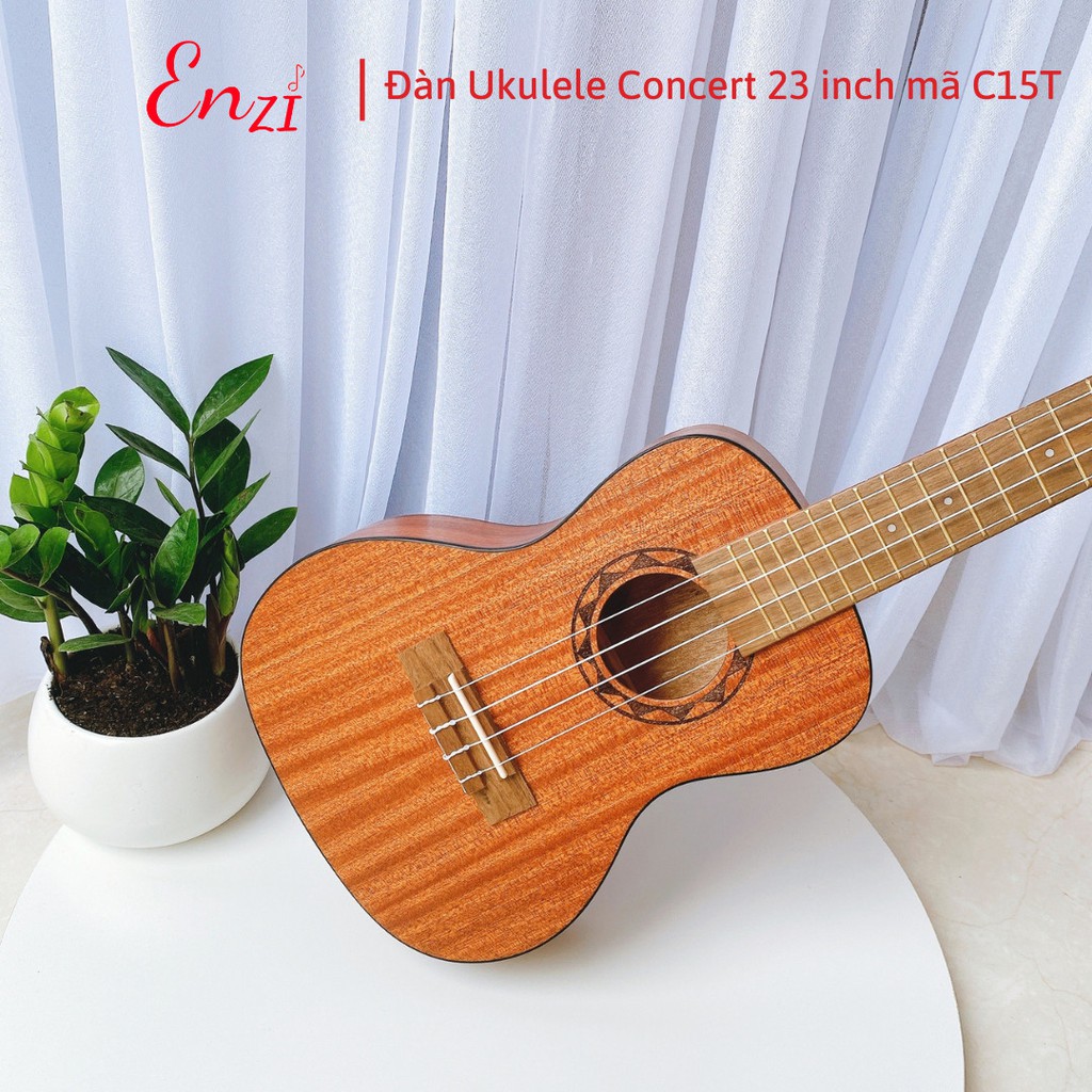 Đàn ukulele concert size 23 mã C13T Enzi chất lượng âm thanh chuẩn, nhỏ gọn giá siêu ưu đãi