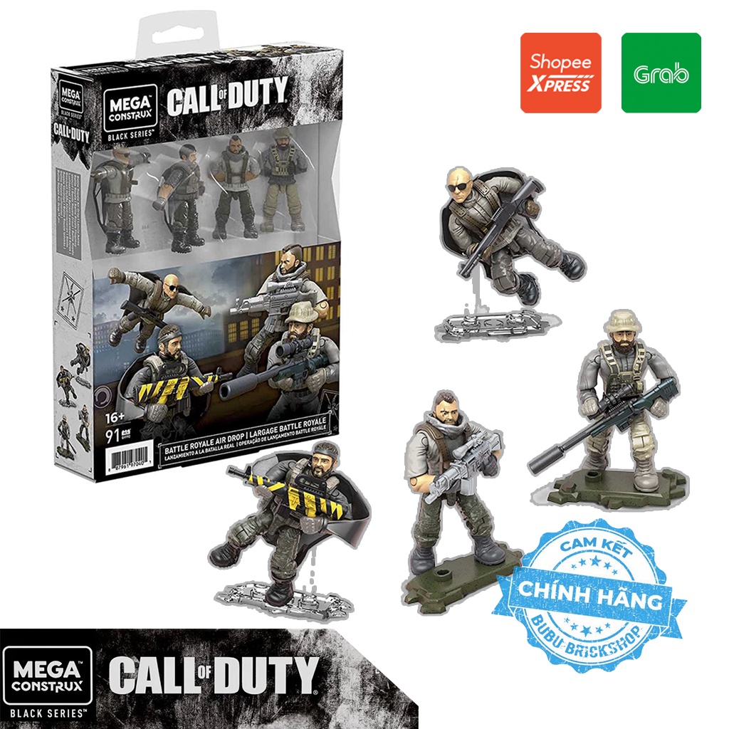 Mega Construx Call of Duty - Battle Royale Air Drop - Bộ xếp hình Mega Construx