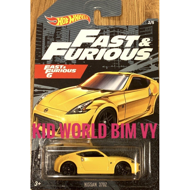 Xe mô hình Hot Wheels Fast & Furious Series 2020 Nissan 370Z GJV58.