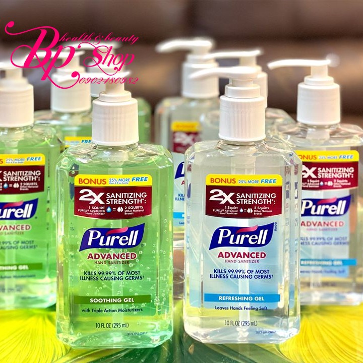 GEL RỬA TAY DIỆT K H U Ẩ N PURELL - UP&UP