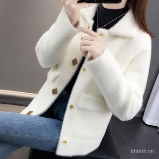 Áo Khoác Len Cardigan Thời Trang Nữ Hàn Quốc Vw69