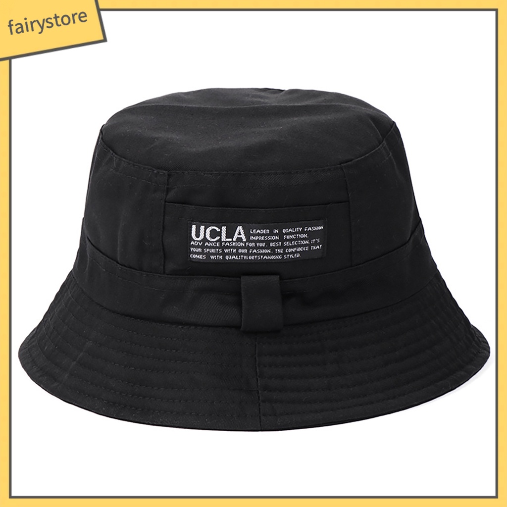 Mũ xô bằng vải in họa tiết chữ đẹp mắt cho cả nam và nữ