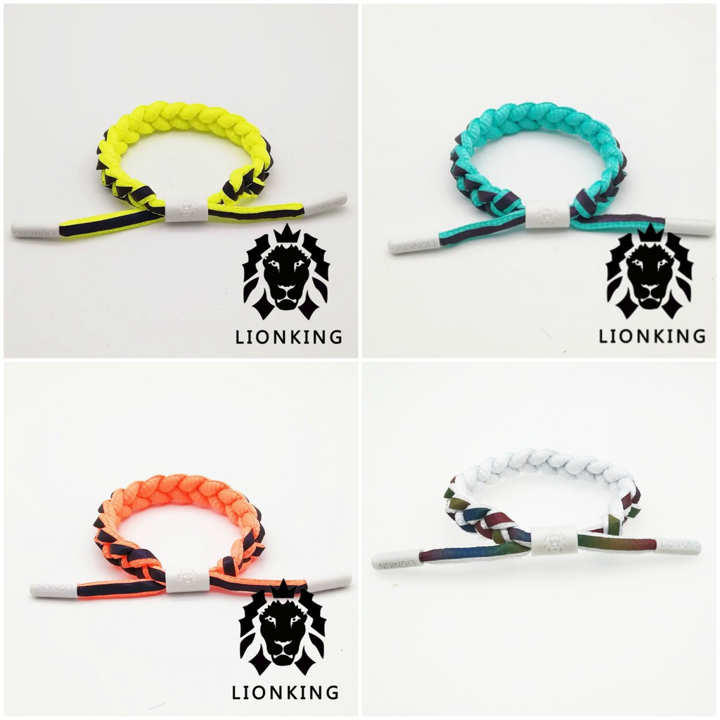 Vòng tay vòng phản quang đan len phản chiếu anh sáng ban đêm LION | BigBuy360 - bigbuy360.vn