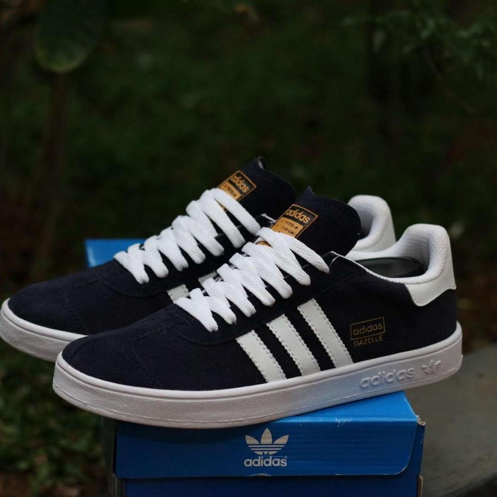 Giày Sneaker Adidas Gazelle Navy Chất Liệu Da Lộn Cho Nam