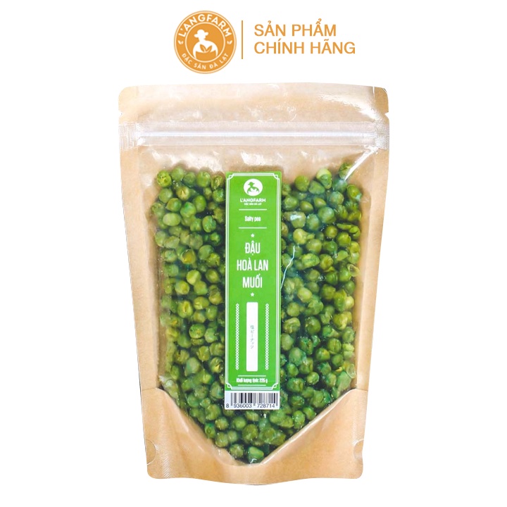 Đậu hoà lan muối L'angfarm, 225g, hũ, mẫu nắp nhôm