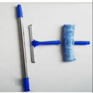 Bộ lau kính cán tăng đơ ,Lưỡi gạt, bông lau.