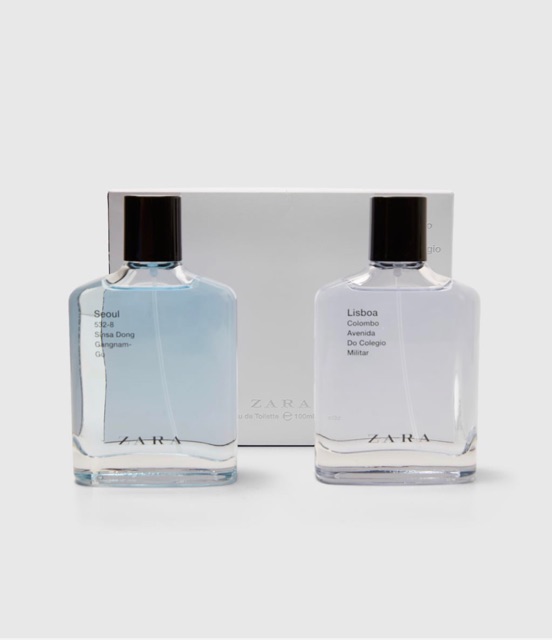 NƯỚC HOA ZARA MAN SET SILVER GOLD, WEND, SEOUL, SILVER UOMO 100ml/chai | Thế Giới Skin Care