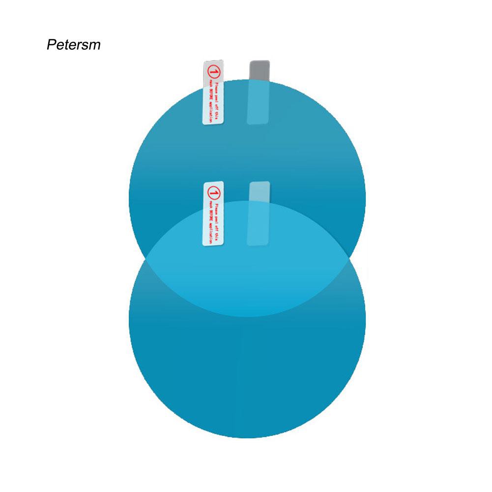 Set 2 Miếng Dán Kính Chiếu Hậu Chống Sương Mù Không Thấm Nước Cho Xe Hơi