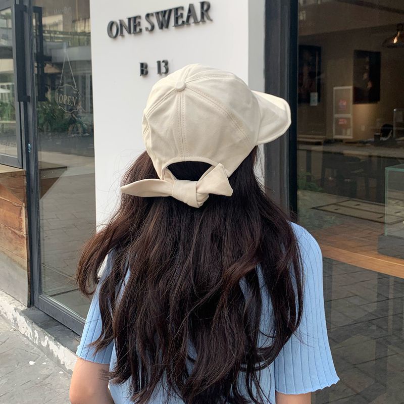 Nón Tai Bèo Vành Rộng Đính Nơ Xinh Xắn Cho Nữ