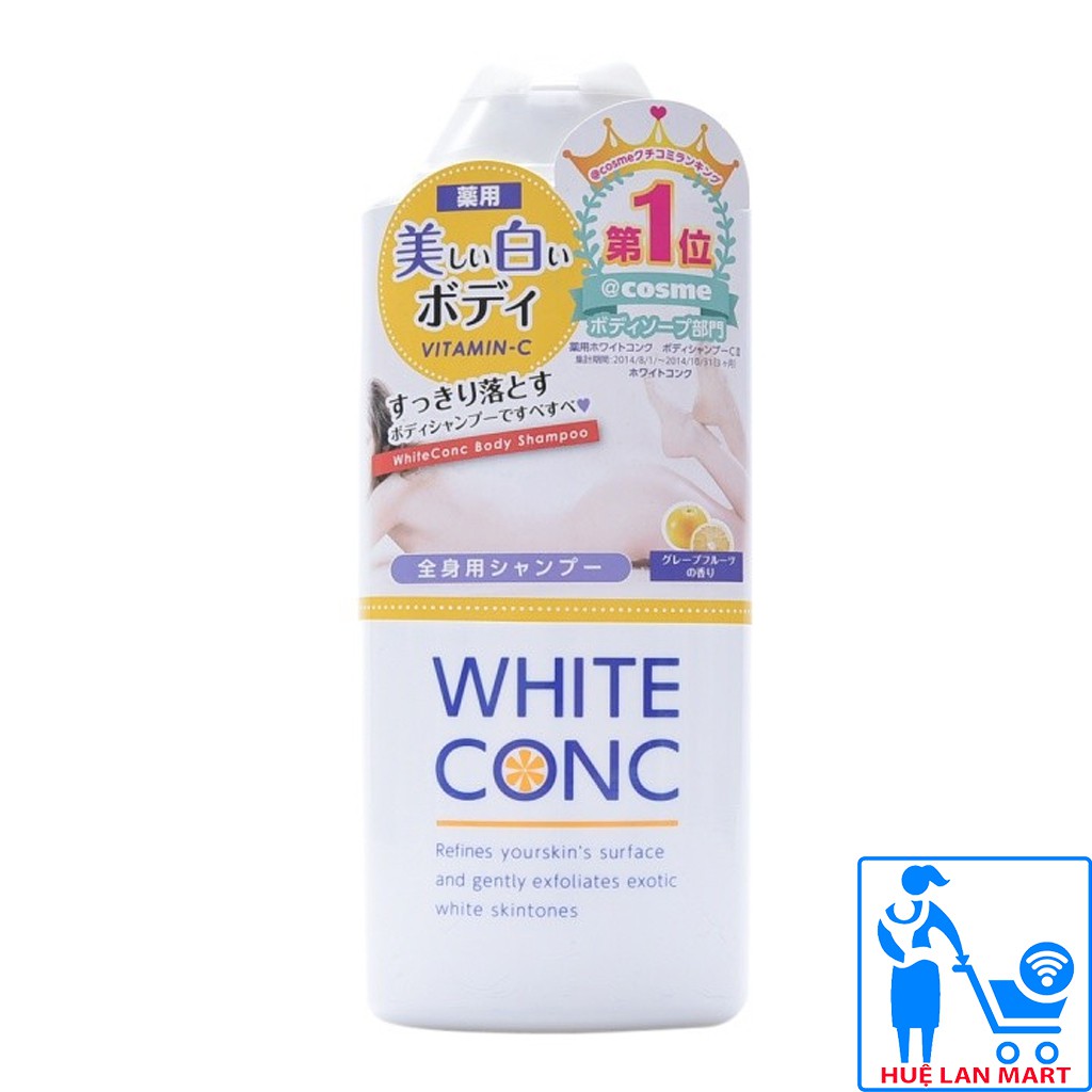 Sữa Tắm Dưỡng Trắng Da White Conc Chai 360ml