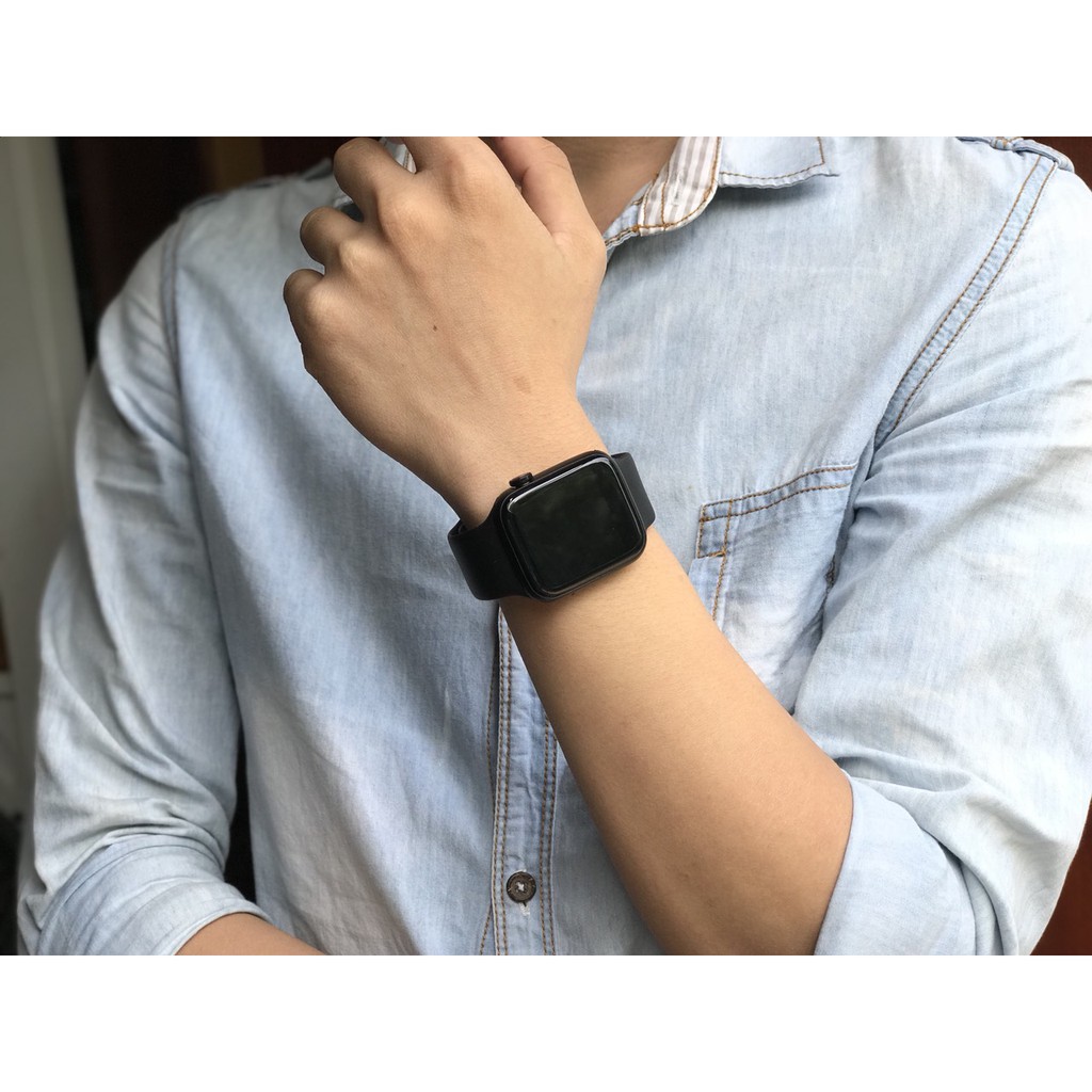 [ Rẻ Nhất Shopee + Có Video ]  Đồng Hồ Smartwatch W34 Kết Nối Bluetooth Kích Thước 44mm Đo Nhịp Tim, Pin Siêu Khỏe