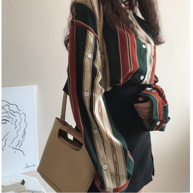 ÁO SƠ MI CÔNG SỞ CÁ TÍNH THỜI TRANG NỮ - EMILYSHOP