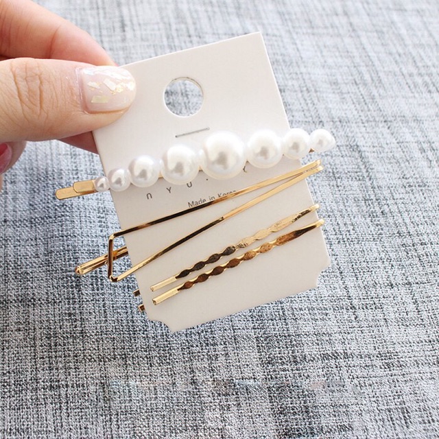 Set 4 cái kẹp tóc loại nhỏ cho nữ