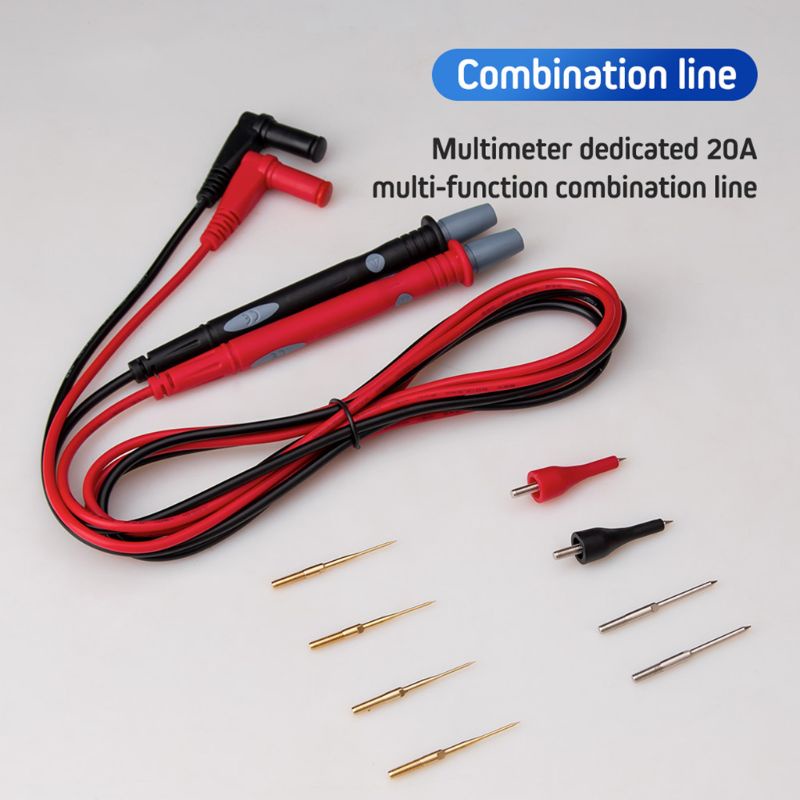 Bộ Dây Dò Thử Điện Vạn Năng Với Đầu Dò Chính Xác Thay Thế Tiện Dụng