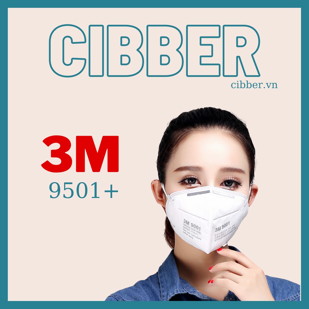 Khẩu trang 3M - Có van , Không Van (Kháng Khuẩn, Chống Bụi Mịn PM 2.5)