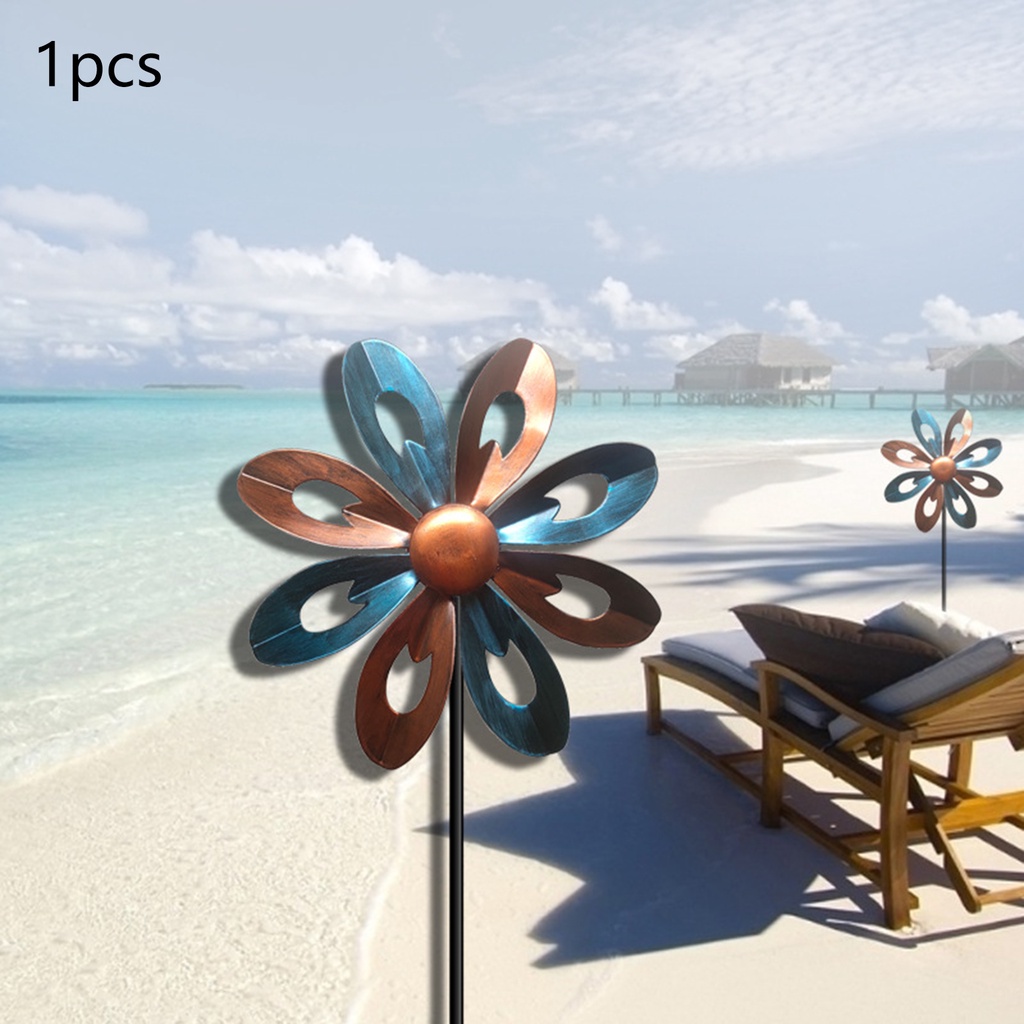 [Dolity2] Chong Chóng Gió Dạng Xoay Trang Trí Sân Vườn Ngoài Trời