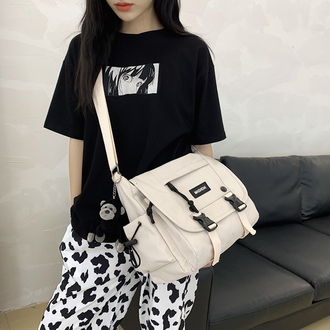 Túi đeo chéo đi học Mashidai vải dù mềm chống nước | BigBuy360 - bigbuy360.vn