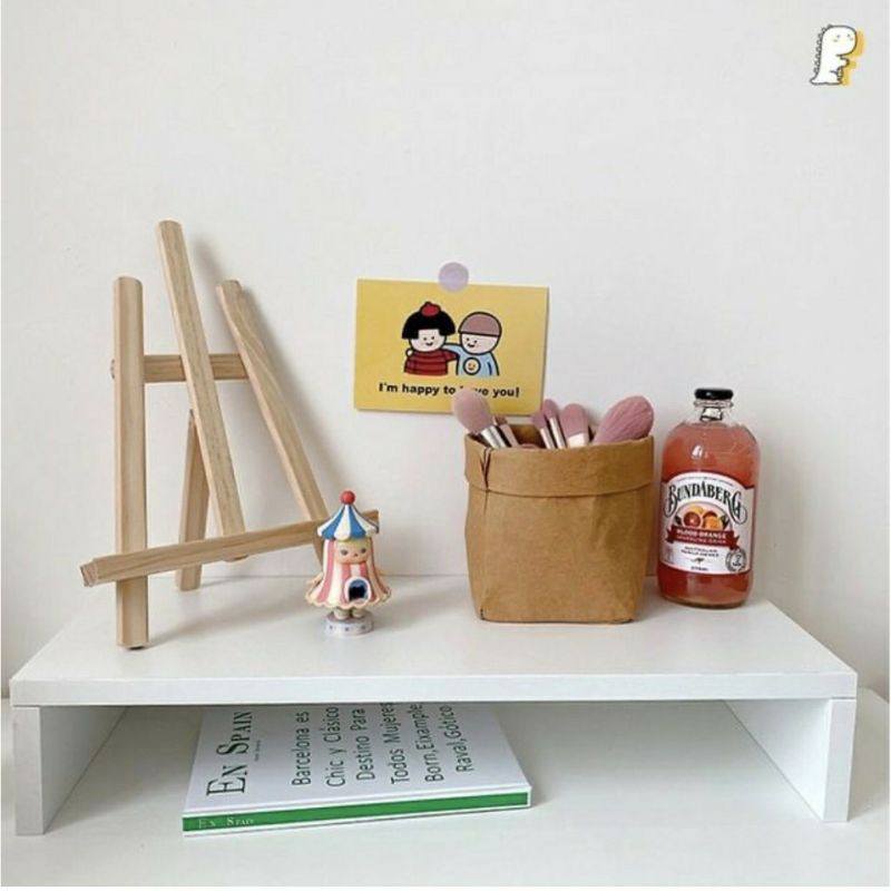 Kệ Sách Để Bàn Tủ Đựng Đồ Đa Năng Gỗ MDF Lắp Ráp Tiện Ích