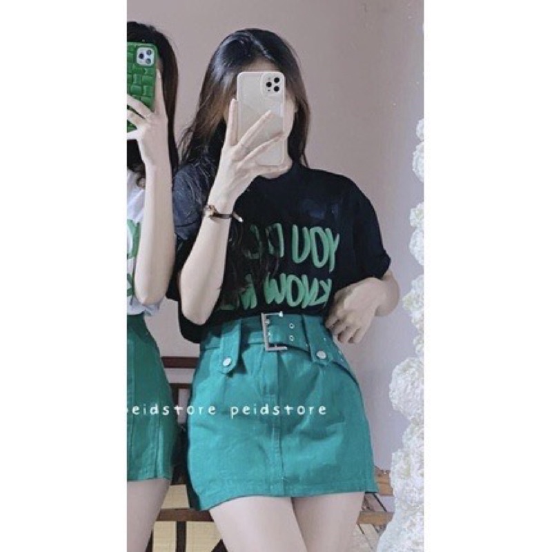 [ 𝐅𝐑𝐄𝐄 𝐒𝐇𝐈𝐏 ] SÉT ÁO CHỮ LONDON 3 MÓN MIX CV XANH SIÊU ĐẸP LUÔN Ạ