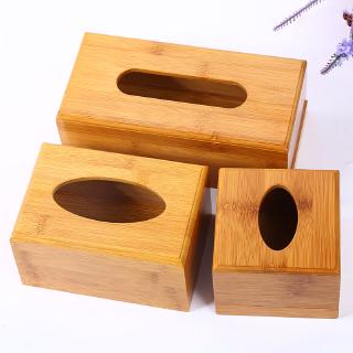 Hộp Đựng Khăn Giấy Bằng Gỗ Để Dưới Đáy Xe Hơi Tiện Dụng