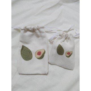 Túi canvas nhỏ trang trí để đồ dễ thương