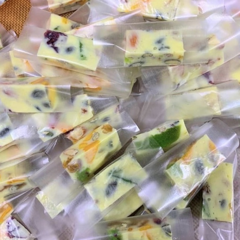 Kẹo nougat vị matcha